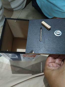 Product Review of Celengan ATM Murah Jumbo 15x20 Karakter Mini Bank Dengan Kunci Kotak Penyimpanan Uang Tabungan Kunci Viral Anti Rayap from m**o 0