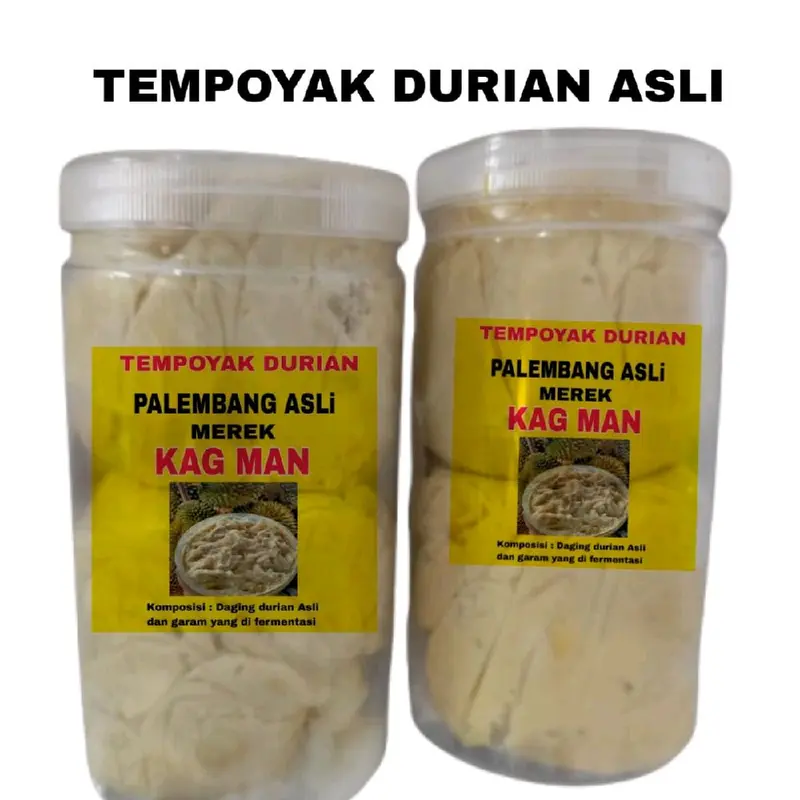 1kg Tempoyak Palembang 100  persen Asli Durian 2