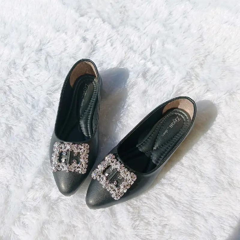 Ziyan Shoes Sepatu Wanita Flatshoes Terbaru KlnuklSize 36-40 Nyaman Dipakai Kerja Lokal Ind 1