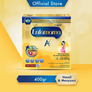Enfamama A+ Susu Ibu Hamil dan Menyusui Cokelat 400 gr V1