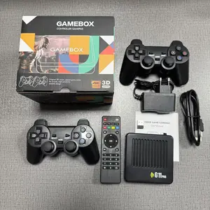 2025 G11 Pro Game Box 4K HD TV Game Stick 2.4G Wireless Dual Controller Retro Games 40000+ 128G 256G Home Game Play Gift for PSP - 256GB UK