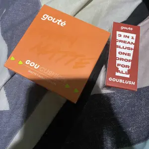 [FLASHSALE] [Free Cushion] Goute Goublush Cream Blush for Cheek Blendable High Pigmented Lightweight Blush on