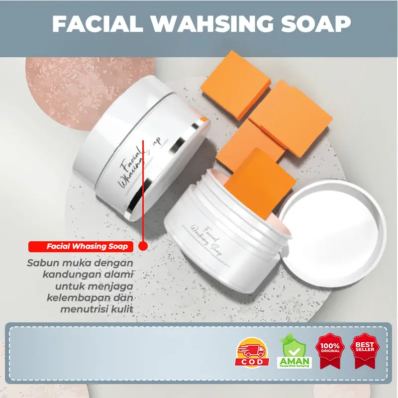 FACIAL WASH ALL Skin / sabun pembersih wajah Muka Berjerawat Berminyak Mencerahkan