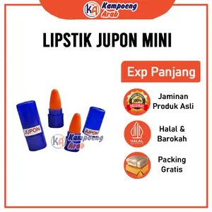 Lipstik Jupon Mini Murah Pemerah Bibir Alami Terdaftar BPOM Aman Nutrisi Kesehatan Kecantikan Wanita