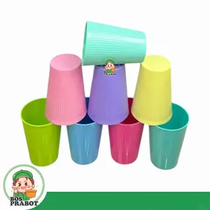 GELAS PLASTIK 300ML BPA FREE 6PCS 12PCS | GELAS ANAK | GELAS KECIL