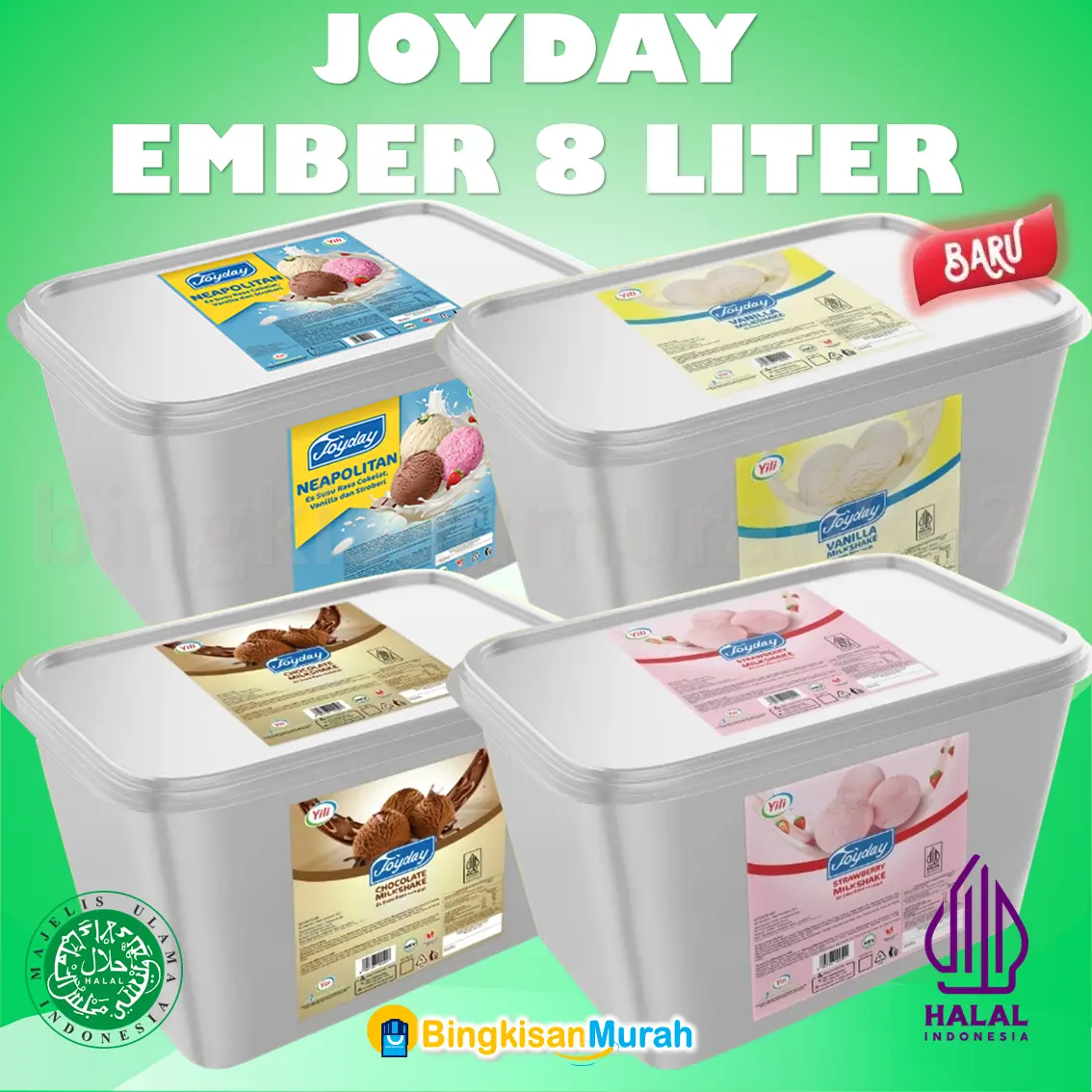 Ice Cream Ember Joyday 8 Liter