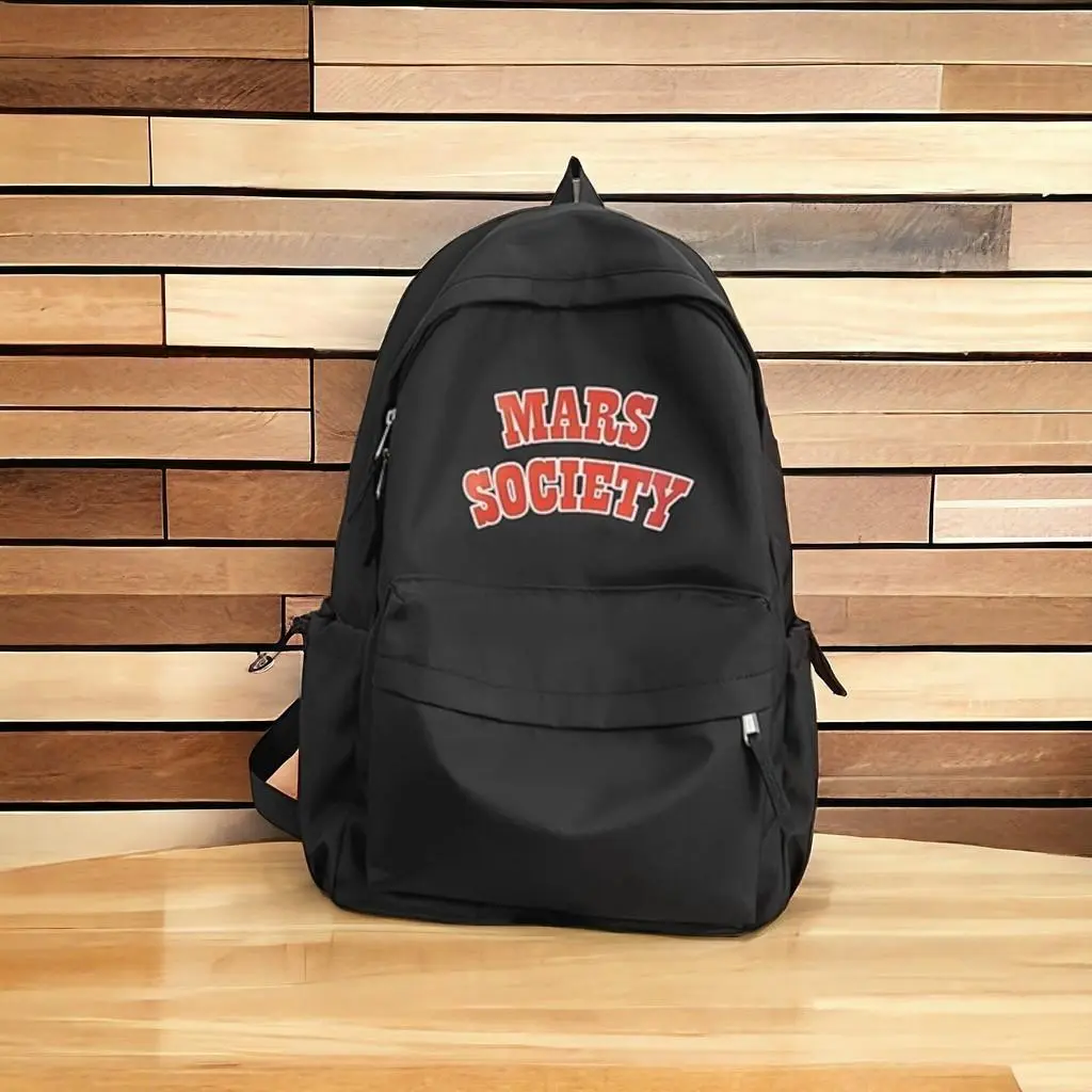 TAS MARS SOCIETY - TAS RANSEL LAPTOP / TAS RANSEL SEKOLAH / LAPTOP / TAS TAB /TAS KOREAN STYLE SABARSTORE Pria
