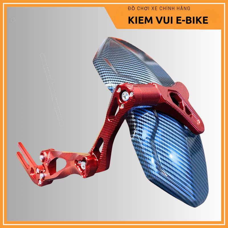 Dè chắn bùn vân carbon phía sau Loại 1 CNC vân đẹp cho xe máy, xe điện Phụ Kiện Phụ Tùng