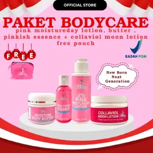 Paket pemutih badan Artha Lotion Booster Aha+Night Luxe kemasan terbaru original Bpom