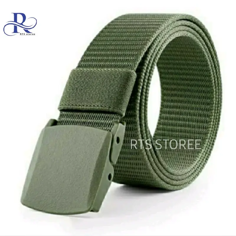 ikat pinggang nilon canvas ,gesper anti metal detector,sabuk model jepit 0
