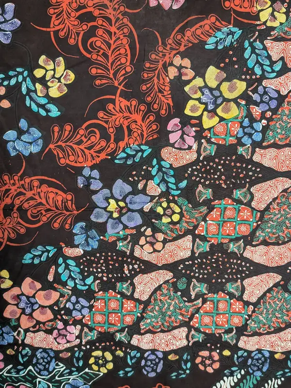 PROMO BAYAR DI TEMPAT Sarung dewasa batik cap kombinasi tulis katun primisima super premium grade AA motif belukar 2