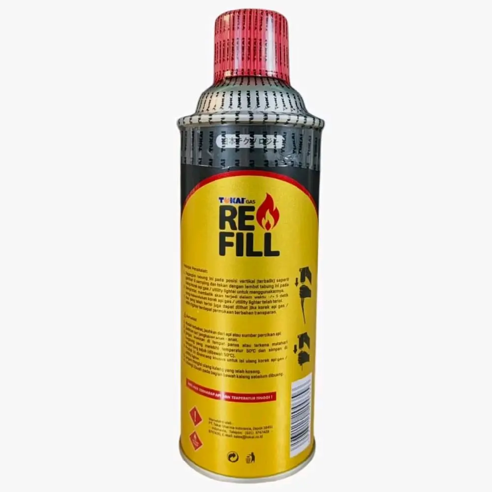 Gas Refil Tokai 235 Gram Gas Isi Ulang Korek Api Bara