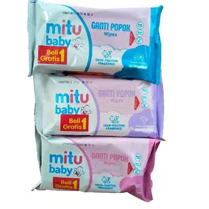 6 PCS TISU BASAH MITU 50S