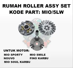 RUMAH ROLLER ASSY SET MIO SPORTY MIO SMILE MIO SOUL LAMA FINO 5TL