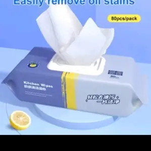 BOP 1 PACK ISI 80 LEMBAR TISSUE BASAH DAPUR / TISSUE LAP MINYAK