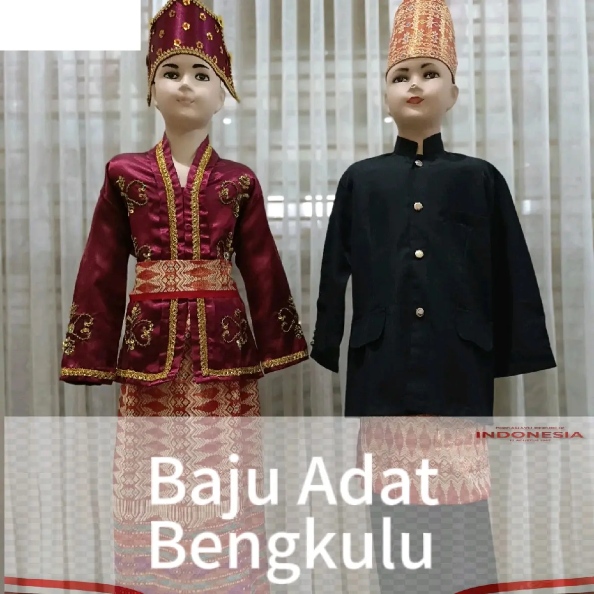 Baju Adat Bengkulu Anak Satuan (Laki/Perempuan)