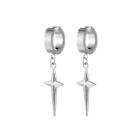 Anting Bintang Aeronshiki Terbaru Anti Karat dan Luntur untuk Pria dan Wanita - Earrings Hadiah 3