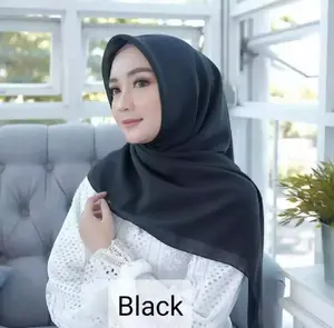 Hijab Segiempat Bella Square Polos Warna Terlengkap By Azkia Hijabs