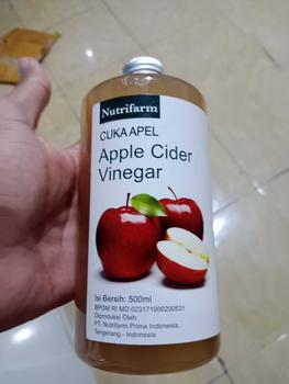 Product Review of NUTRIFARM CUKA APEL 500ML WITH MOTHER CUKA APEL 500 ML organik from K**u N**? ** 0