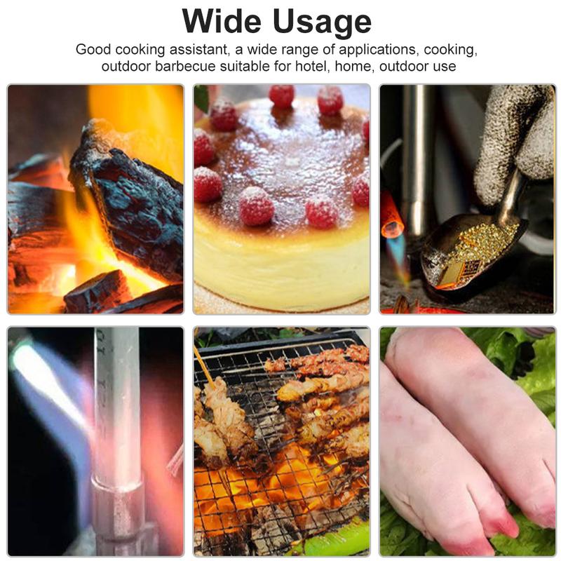 Product Introduction of 20% OFF Now | Portable Gas Torch Adjustable Fire Flame Spray Manual Welding Torch Professional Tool for Cooking Baking Outdoor Bbq Brazing Home Hotel Kitchen Utensils 2