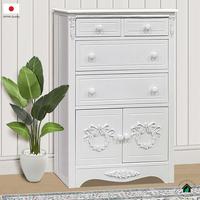 Gambar Toraya - Rosemary High Chest Model 1 (P.66 cm) : Lemari Laci/Kabinet/ Drawer Dresser - Putih dari TorayaLiving Kota Surabaya 1 Tokopedia