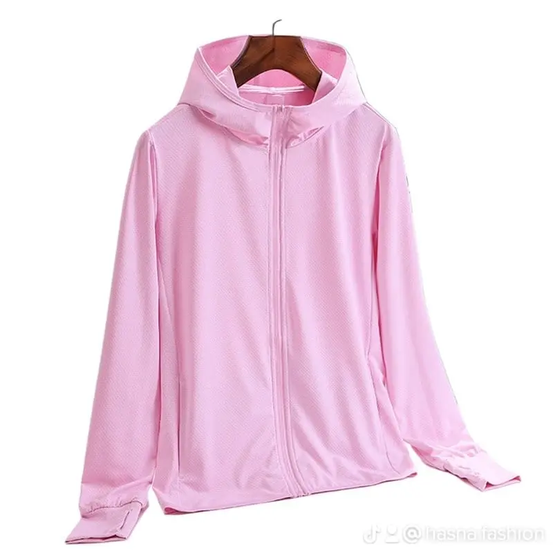 Jaket Olahraga Airsm Dryfit Anti-UV Pria dan Wanita - Sport jaket olahraga anti uv jumbo ld 130 3