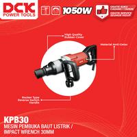 Gambar DCK Mesin Pembuka Baut Listrik 30mm / Mesin Impact Wrench Torsi 900 Nm 1050 Watt KPB30 dari DCK Power Tools Indonesia Kota Administrasi Jakarta Barat 4 Tokopedia