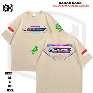 Kaos Pilot Darat Pejuang Kilometer P1 / Baju T-shrit Pilot Darat Pejuang Kilometer / Pakaian Pria Wanita