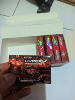 Product Review of [ ECER ] Ecer 5 pack ( 10 kapsul ) madu bubuk HYPERX Honey herbal syrup Bahan Gula Sirup from S**i 0