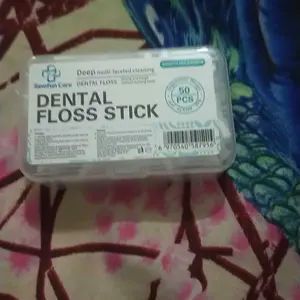 [FS]  Dental Floss isi 50pc Benang Tusuk Gigi High Quality Higienis Gusi Karang Mulut