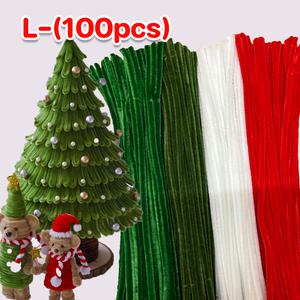 สินค้าพร้อมส่ง ลวดกำมะหยี่แบบเซ็ท สำหรับ DIY  สำหรับงานฝีมือ สีสันสดใส สินค้าขายดี ยาว 30ซม.