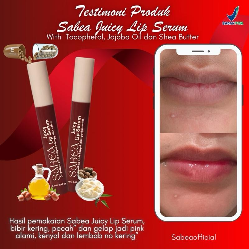 Sabea Juicy Lip Serum Pemerah Bibir Vitamin 7