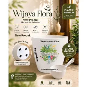 New Produk Bak mandi roda viral / Bak air roda viral UKURAN 60XXXL JOMBO Original Lovenia GRATIS GAYUNG