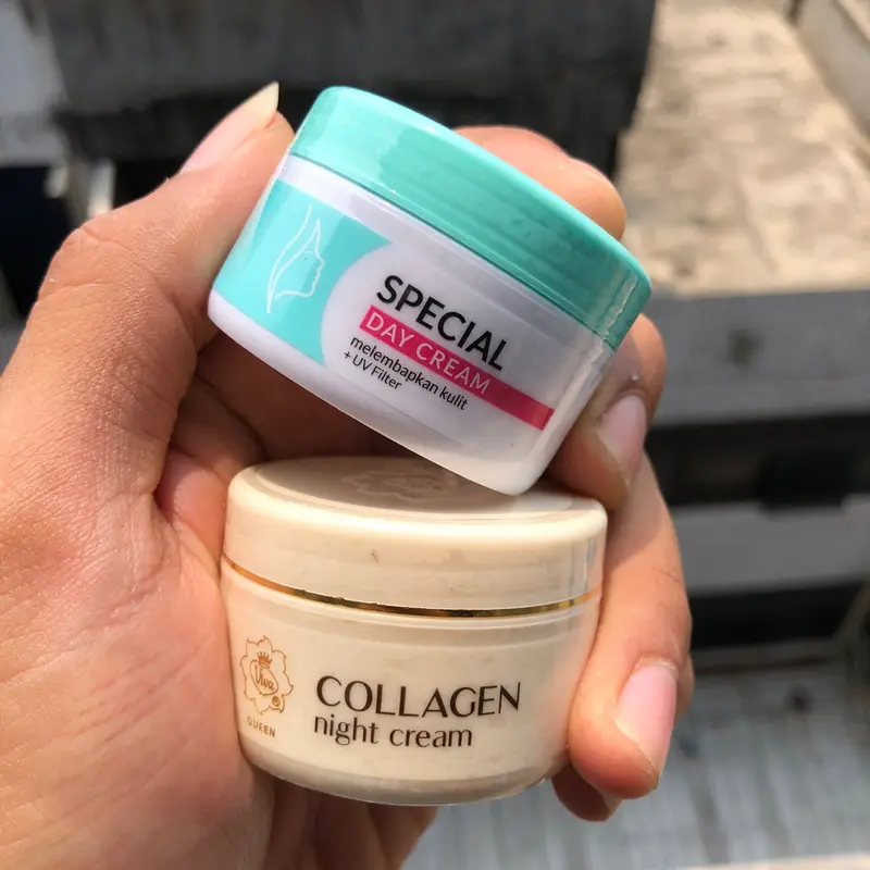 Paket Krim Siang Malam Viva Cosmetics Original | Cream Melembabkan & Menghaluskan Kulit | BPOM 0