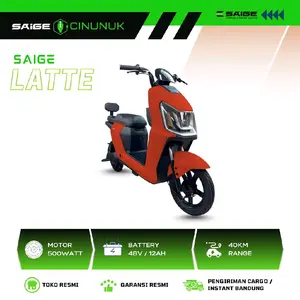 Sepeda Listrik Roda 2 | SAIGE LATTE | 500watt