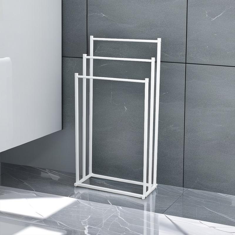 Product Introduction of [SG] Towel Standing Rack/ Bathroom Drying Rack/ Hanger Towel Rack Stand/ Bathroom Punch Free Towel Rack Toilet Hanger 38