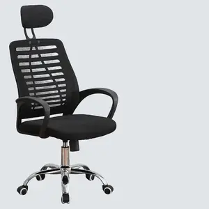 Kursi kantor headrest simpel/Kursi Kantor/Kursi Kerja/Kursi Belajar/Kursi Gaming/ Kursi Staff Besi Roda Furniture Sandaran Lemari