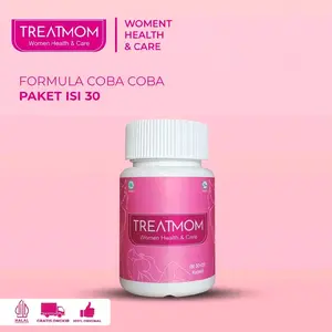TREATMOM Suplemen Kewanitaan Isi 30 Capsules BPOM & HALAL