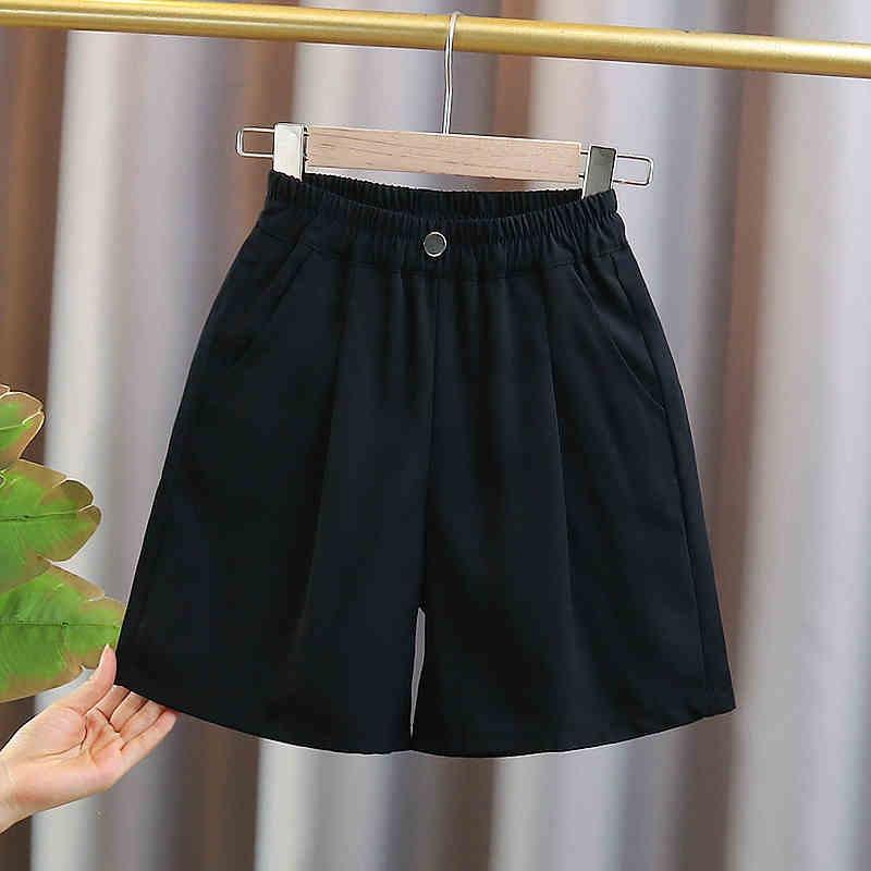 Quần Đùi Lụa Lạnh Cho Trẻ Em, Cho Bé Gái, Thích Hợp Cho Mùa Hè, Phong Cách Hàn Quốc, Hợp Xu hướng, Thích Hợp Cho Bé Gái 6 Tuổi, 8 Tuổi Và 10 Tuổi, Ngọt Ngào Và Dễ Thương, Quần Đùi Mỏng, Có Cỡ 120-170 2