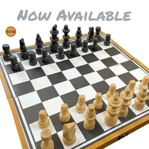 PAPAN CATUR KAYU 1 SET UKURAN BESAR Dewasa Board