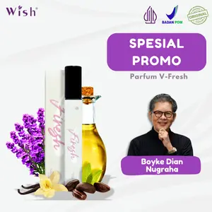 Spesial Promo Wish V-Fresh Intimate Secret Parfum Khusus Kewanitaan by dr.Boyke 10mL BPOM Halal