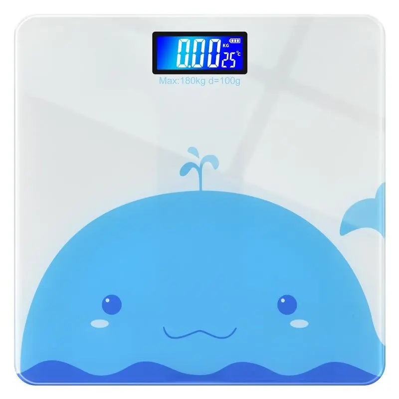 Timbangan Badan Kaca Digital - Elektronik KARTUN SCALE 3
