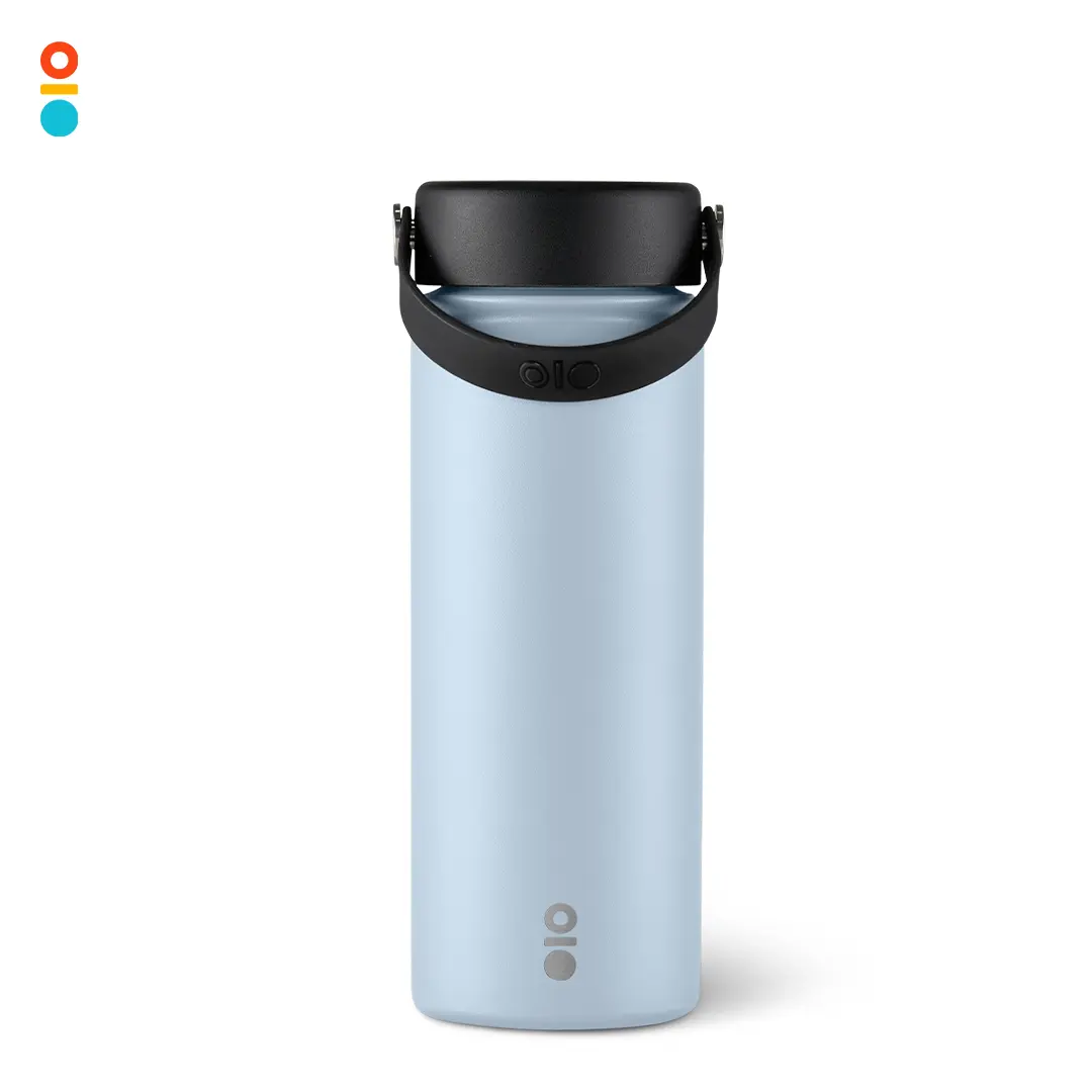 Montigo Pastel Ace Bottle Medium (530ml/18oz) - Durable Stainless Steel, Temperature Retention, Leakproof