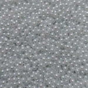 mutiara putih pearl mutiara ringan uk 4mm & 3mm / mutiara ringan