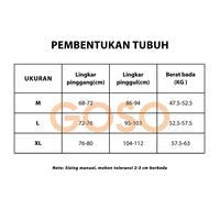 Gambar GOSO Celana Korset Wanita Korset Pengecil Perut Paha Pelangsing Seamless cd High Waist Safty Pandex - Hitam, M dari GOSO Official Store_NEW Kota Administrasi Jakarta Barat 3 Tokopedia