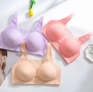 BRA357 Busui Tanpa Kawat Nursing Bra Busui Kehamilan Nyaman Ibu Hamil Wanita Bayi