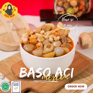 BASO ACI MERCON NENG JINJU Asin Chili Food Pedas