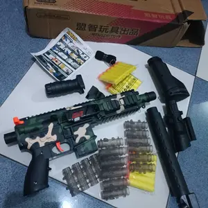 [TM888]Mainan Sniper Pistol Tembak Dengan Peluru / Senjata Senapan Mainan Peluru Busa / Long Shoot