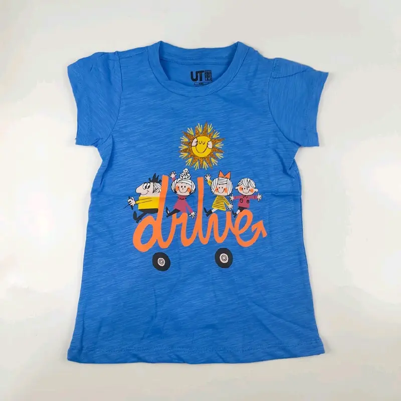 Baju kaos anak cewek perempuan premium Fashion Kids Motif 4