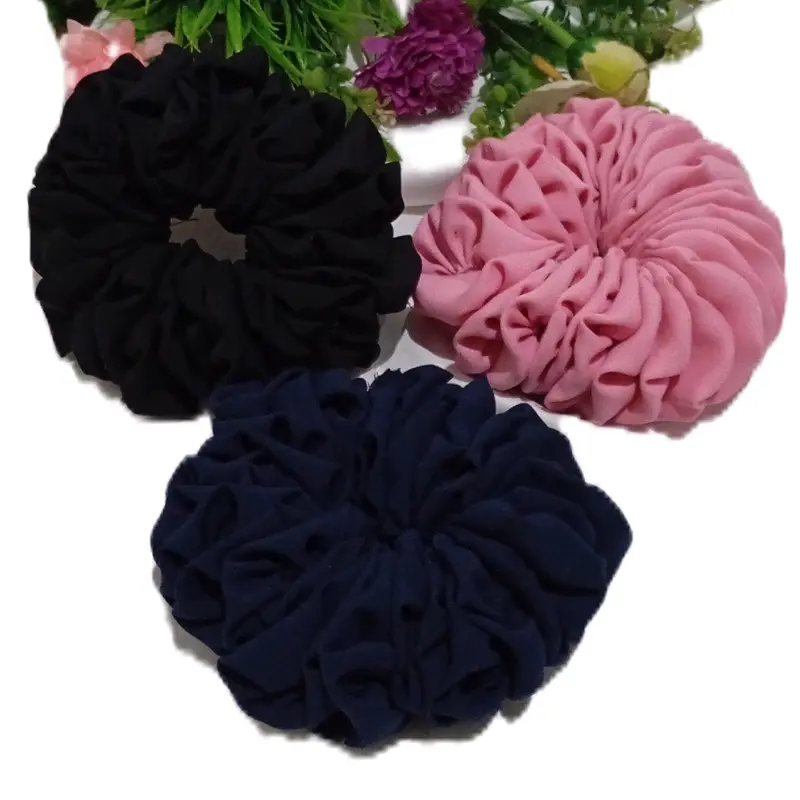 scrunchie gemoy /cepol hijab/ikat rambut panjang 0